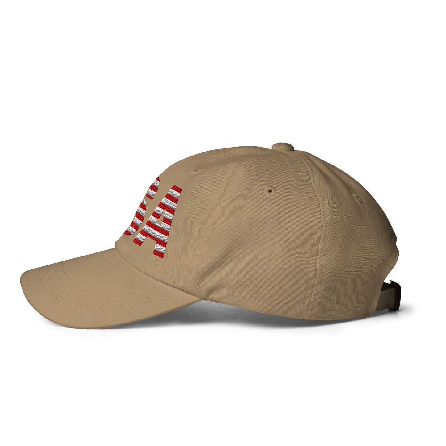 USA Baseball Hat | Embroidered Cotton Twill Cap