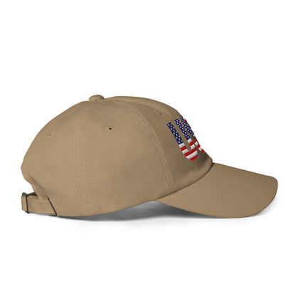 USA Baseball Hat | Embroidered Cotton Twill Cap