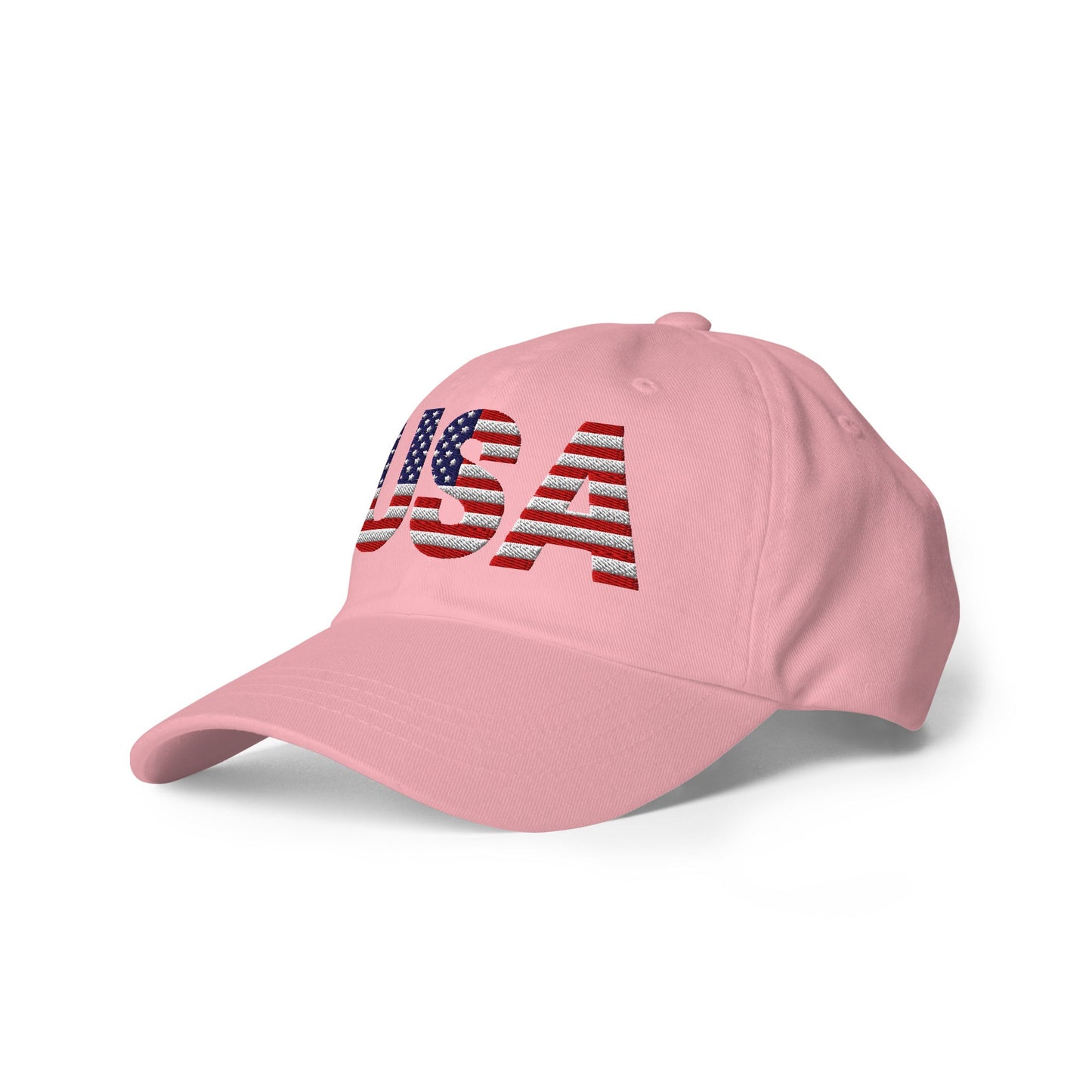 USA Baseball Hat | Embroidered Cotton Twill Cap