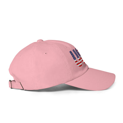 USA Baseball Hat | Embroidered Cotton Twill Cap