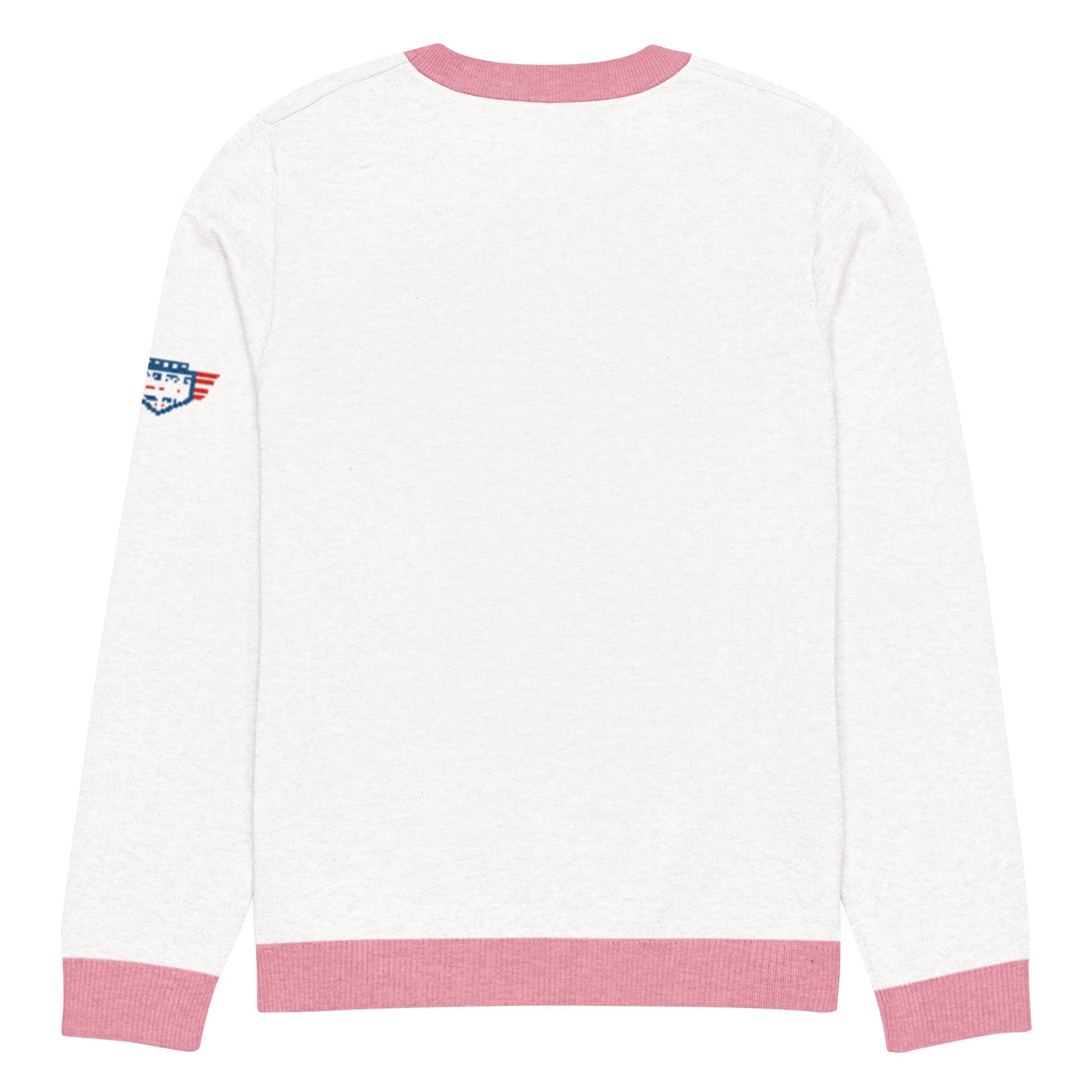 Freedom Knitted Crew Neck Sweater | Patriotic Pullover