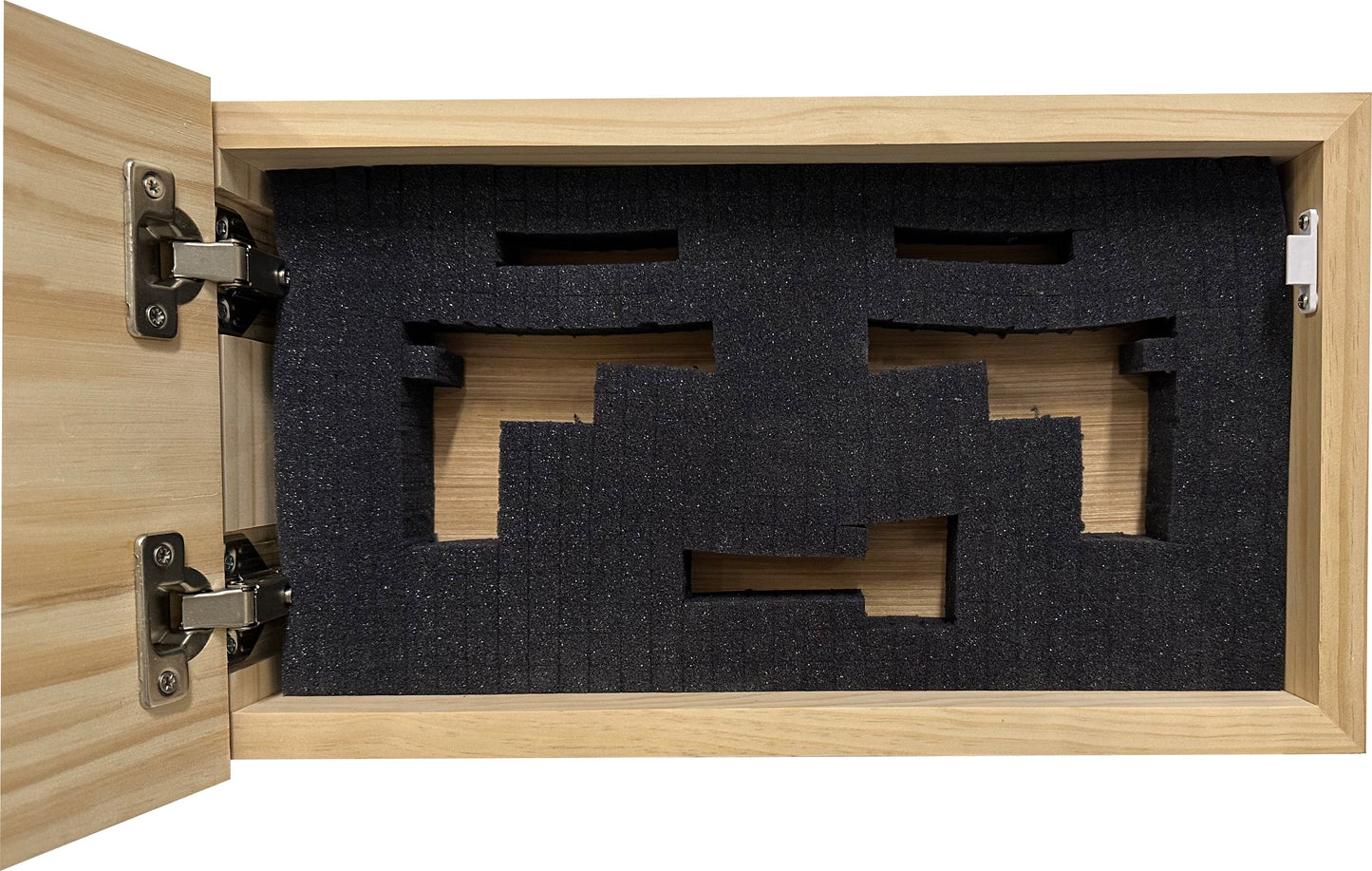 Don't Tread On Me Secure Decorative Wall-Mounted Gun Cabinet (Union)