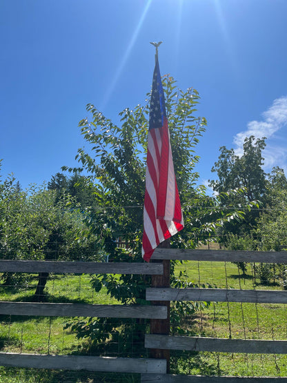 2' x 3' American Flag Made in USA - The Mighty Mite