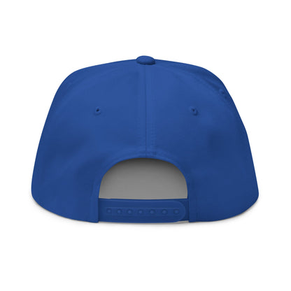 USA Flat Bill Cap | Embroidered Snapback Hat