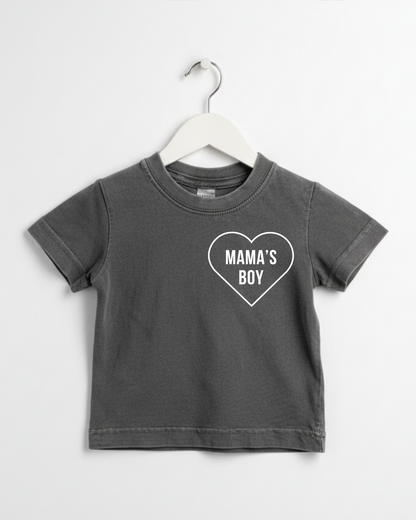Mama's Boy Tee  🖤 - See Matching Boy Mama Tee!