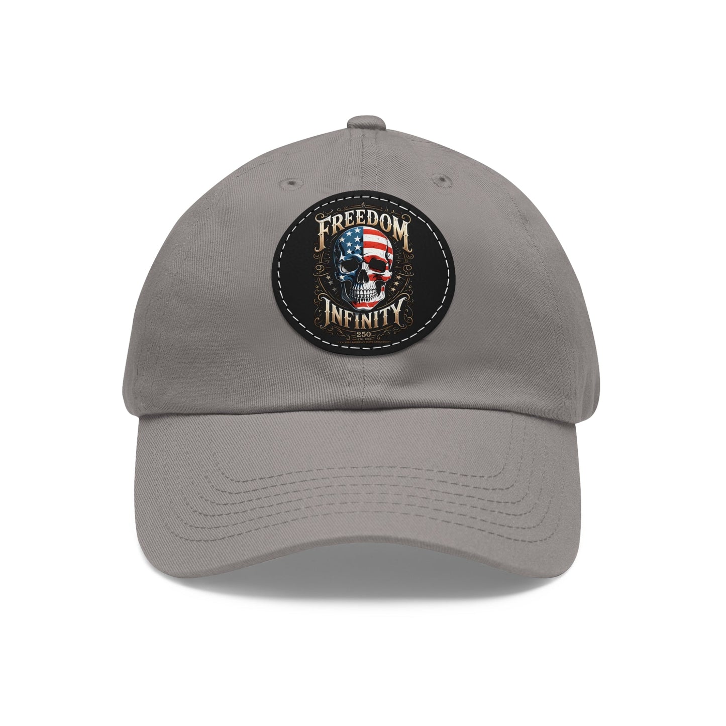 Freedom Infinity 250 Years 1776-2026 Leather Patch Hat