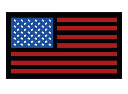 Dark Red Blue US Flag Proud US Army Veteran Armed Forces Military