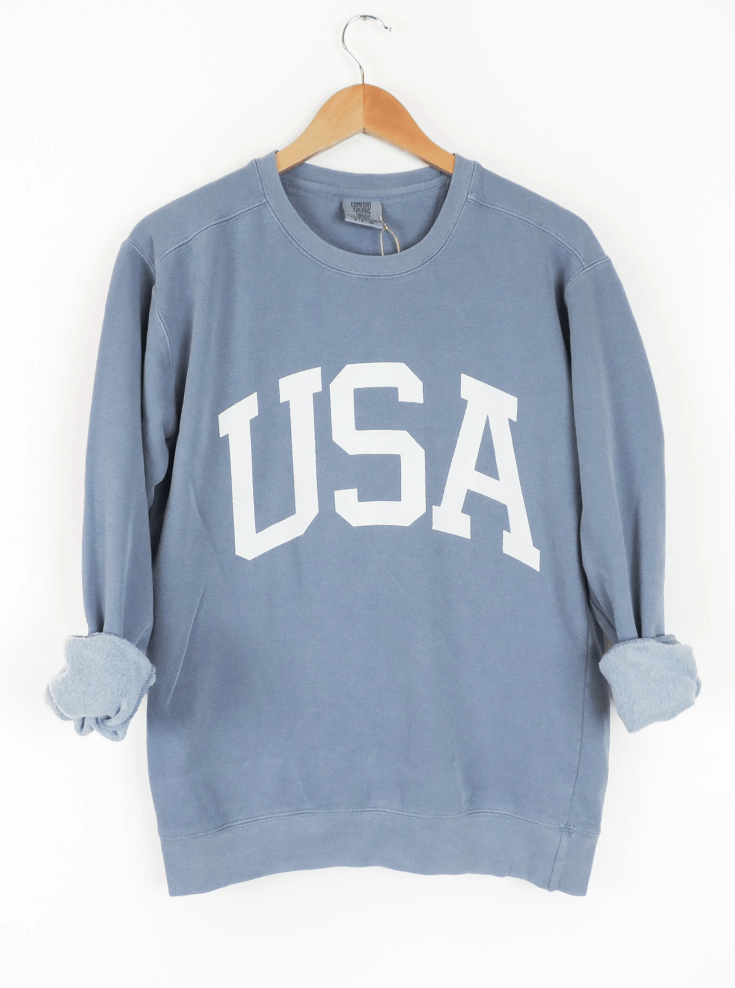 USA Crewneck - Retro Patriotic Sweatshirt | Wild Kard Vintage