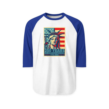 Liberty Semiquincentennial Raglan Tee – America’s 250th Anniversary