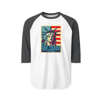 Liberty Semiquincentennial Raglan Tee – America’s 250th Anniversary