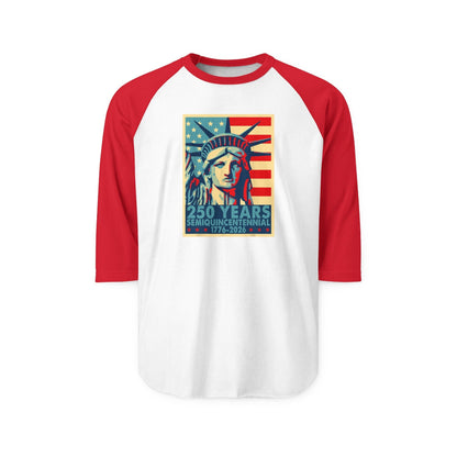 Liberty Semiquincentennial Raglan Tee – America’s 250th Anniversary