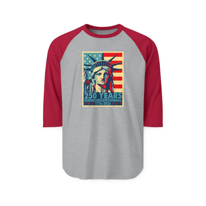 Liberty Semiquincentennial Raglan Tee – America’s 250th Anniversary