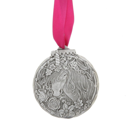 Magical Unicorn Ornament by Wendell August Forge
