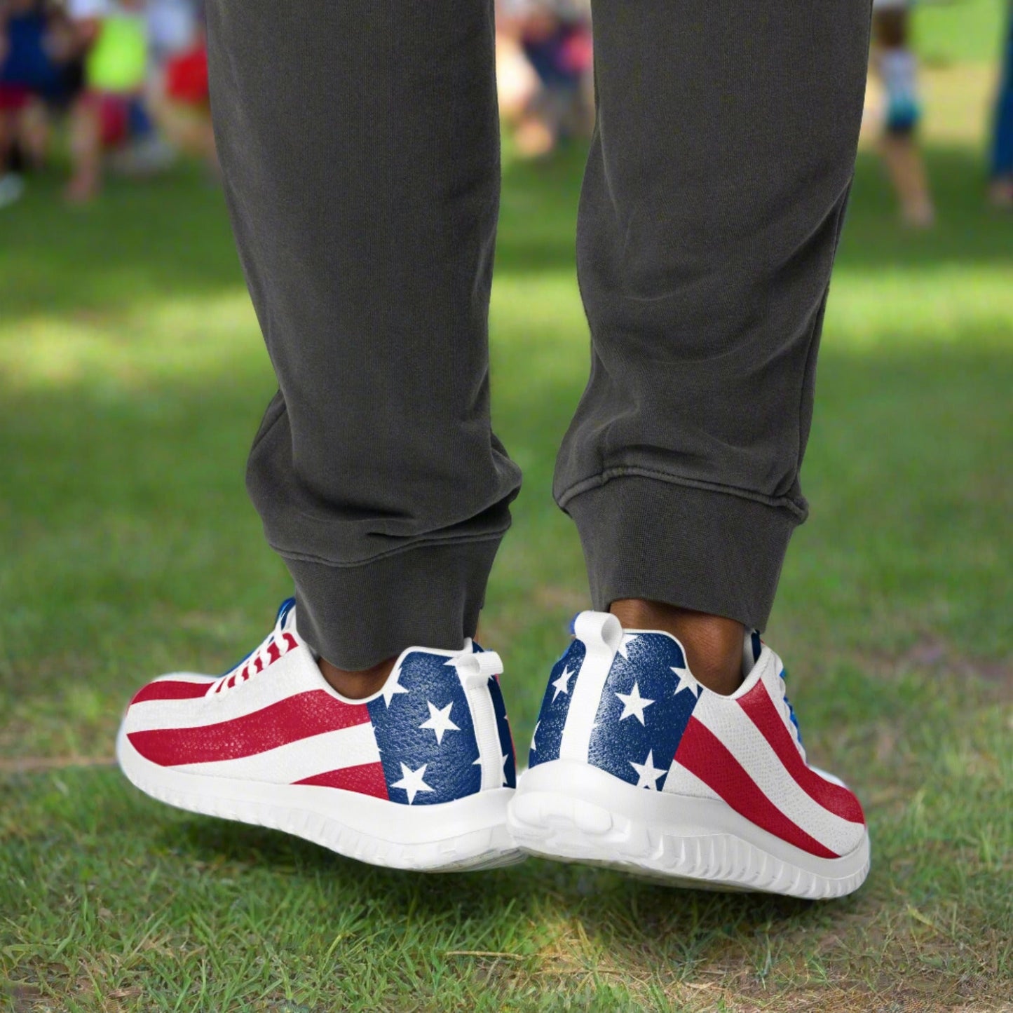 USA Flag Patriotic Shoes – Walton & Johnson Design | Shop250America