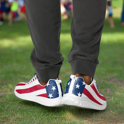 USA Flag Patriotic Shoes – Walton & Johnson Design | Shop250America