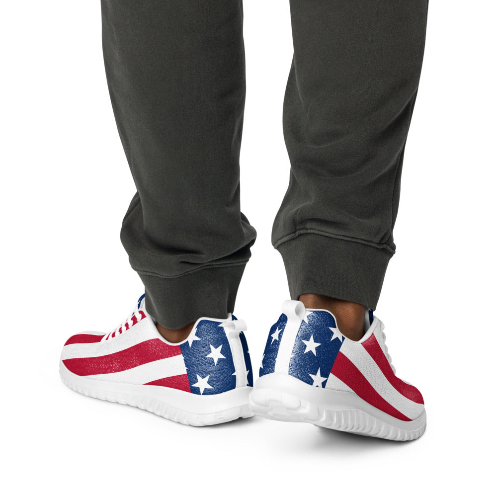 USA Flag Patriotic Shoes – Walton & Johnson Design | Shop250America
