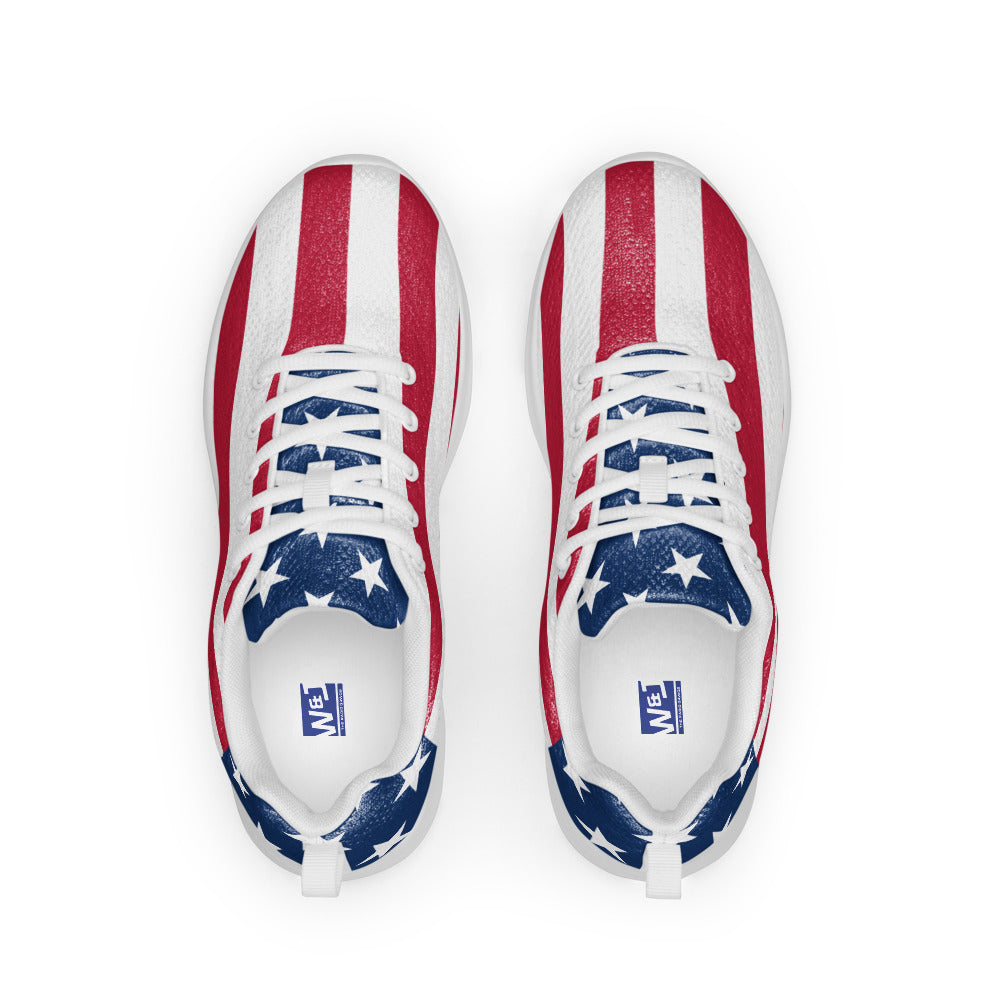 USA Flag Patriotic Shoes – Walton & Johnson Design | Shop250America