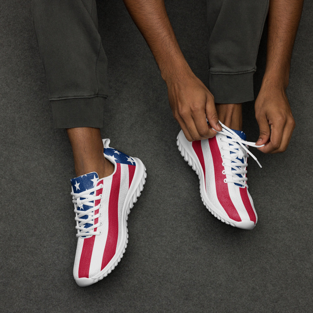 USA Flag Patriotic Shoes – Walton & Johnson Design | Shop250America
