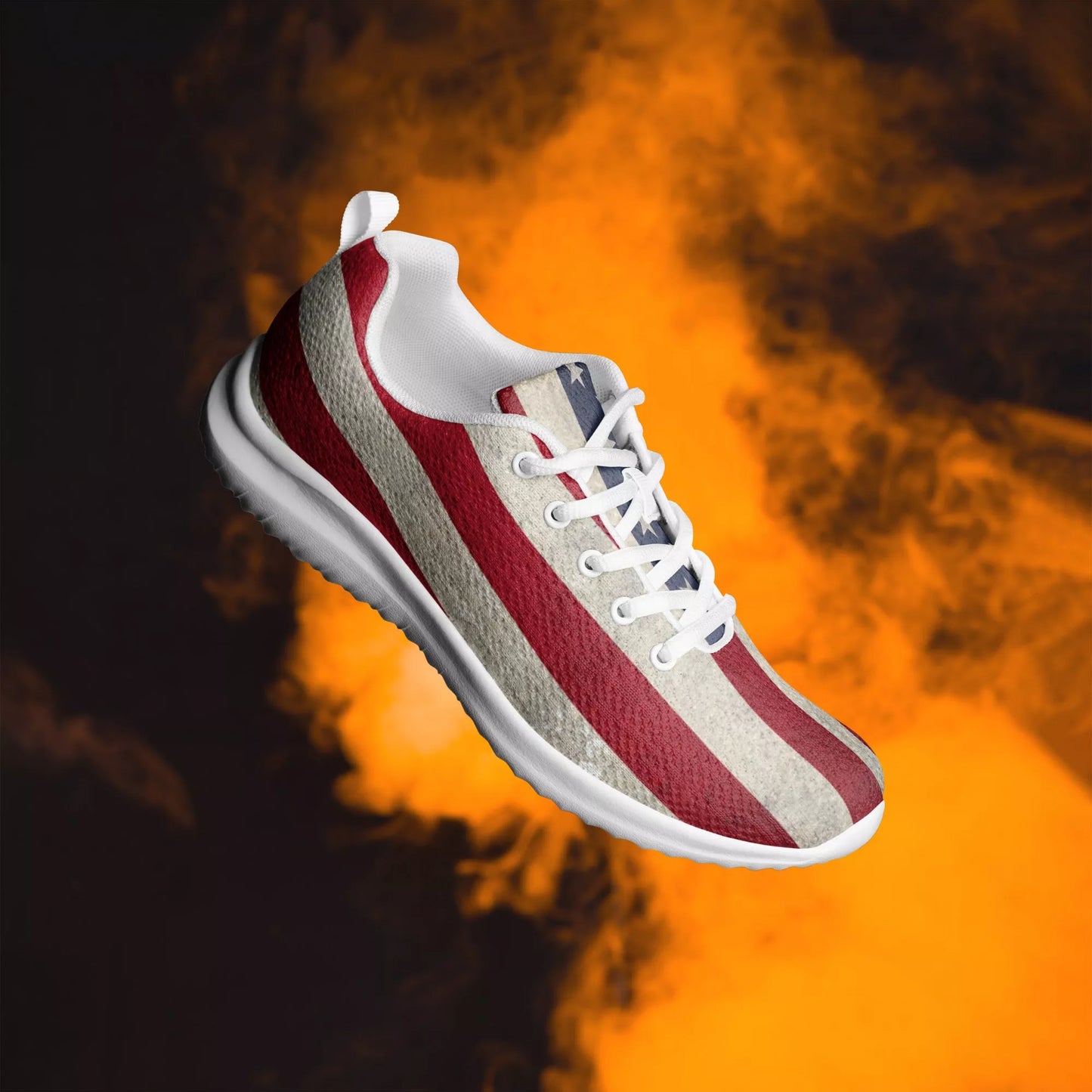 Men's Patriotic Star-Spangled Sneakers | Shop250America