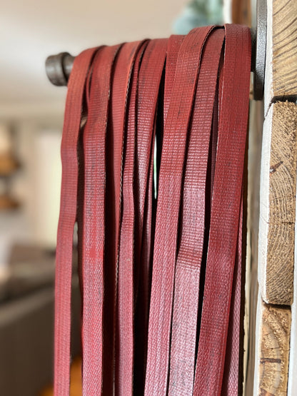 Mini Crossbody Burn Bag | Compact Fire Hose + Waxed Canvas