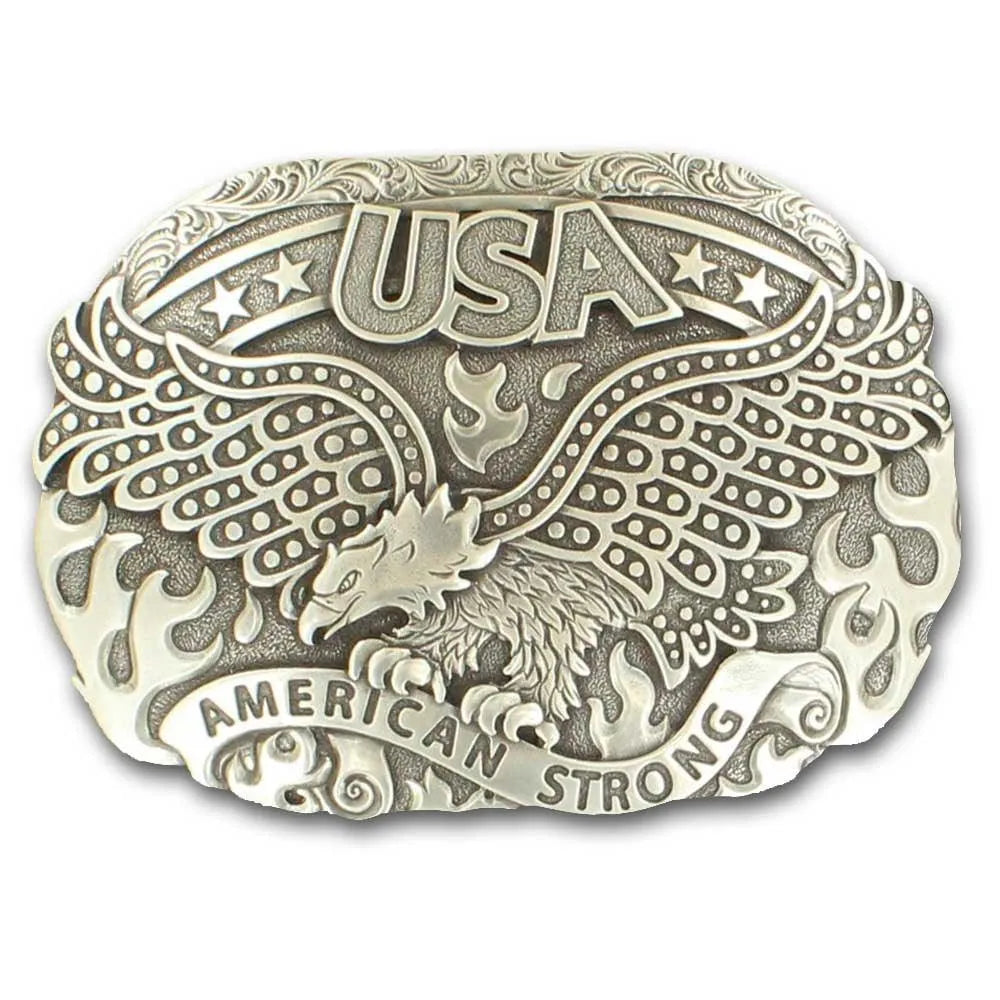 Nocona American Strong USA Eagle | Belt Buckle