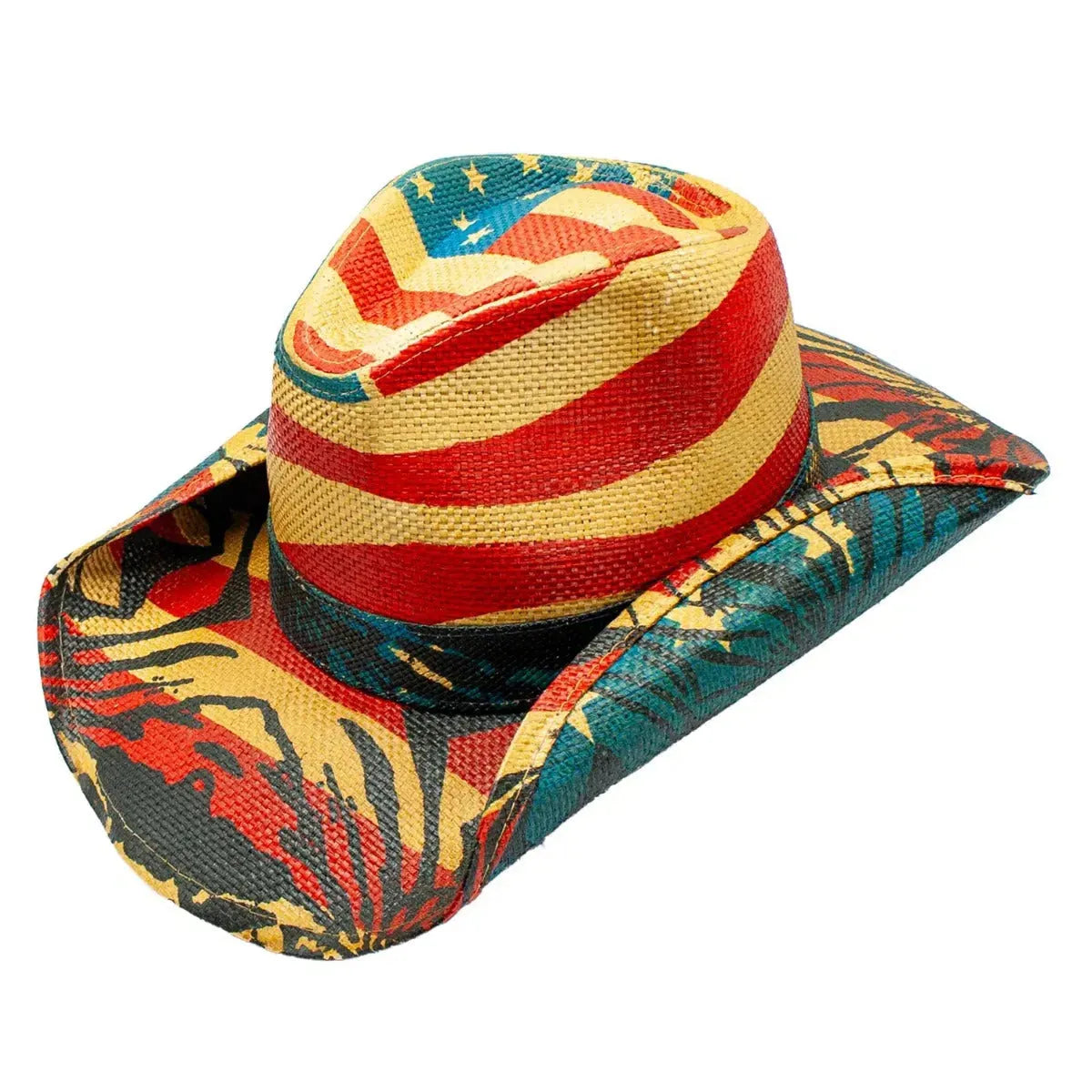 Peter Grimm 13 Stripes | Straw Cowboy Hat