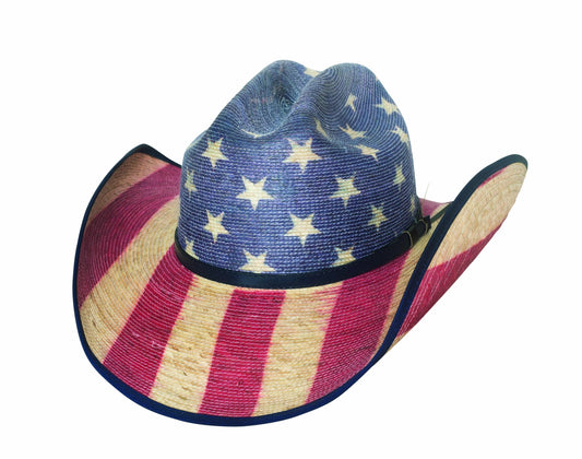 Bullhide Star Spangled | (20X) Straw Cowboy Hat