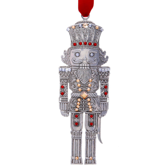The Nutcracker Prince Ornament (Aluminum) by Wendell August Forge