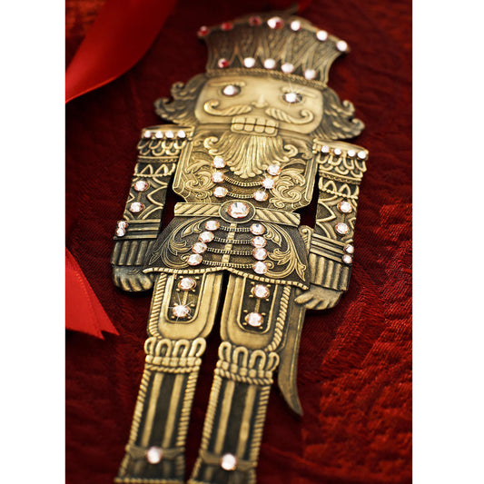 The Nutcracker Prince Ornament (Bronze) by Wendell August Forge