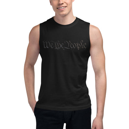 We The People QR Code Muscle Shirt | Trump Dance Easter Egg