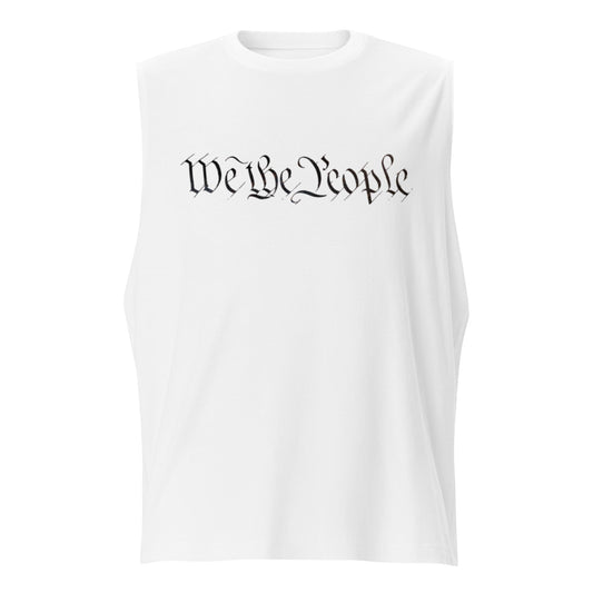 We The People Muscle Shirt | Patriotic Tank Top