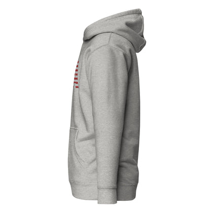 USA Large Embroidery Unisex Hoodie | Patriotic Apparel
