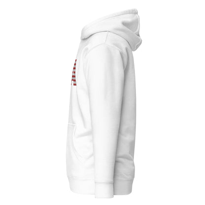 USA Large Embroidery Unisex Hoodie | Patriotic Apparel