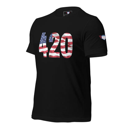 420 Unisex T-Shirt | Freedom Statement Tee