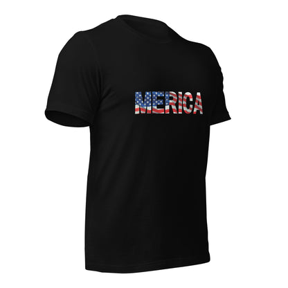 'Merica Unisex Tee | Patriotic Statement T-Shirt