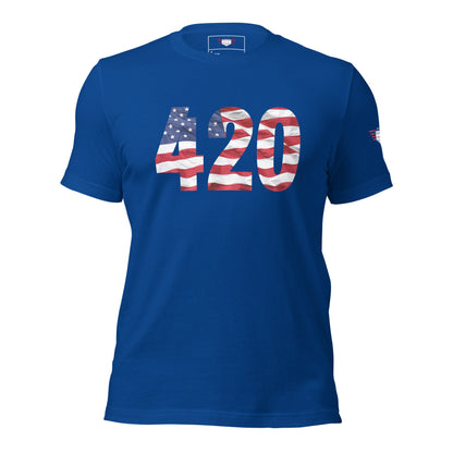 420 Unisex T-Shirt | Freedom Statement Tee