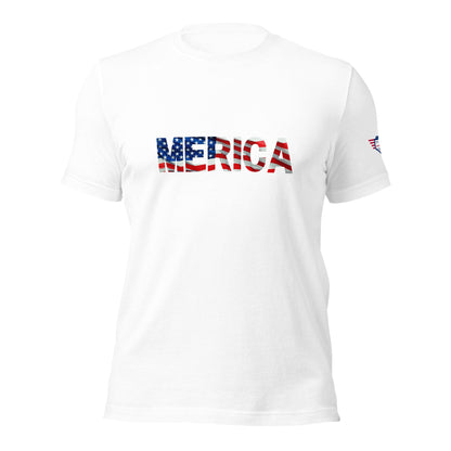 'Merica Unisex Tee | Patriotic Statement T-Shirt