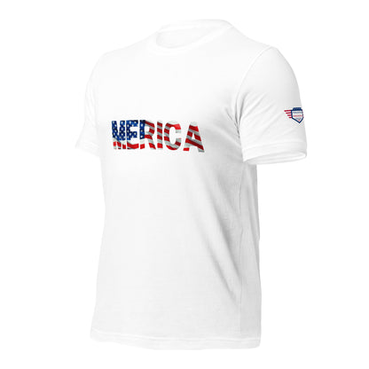 'Merica Unisex Tee | Patriotic Statement T-Shirt