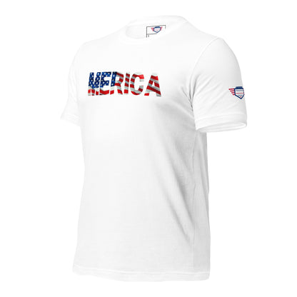 'Merica Unisex Tee | Patriotic Statement T-Shirt