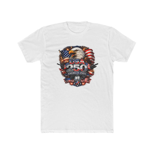 USA 250 America’s 250th Anniversary Patriotic Eagle T-Shirt
