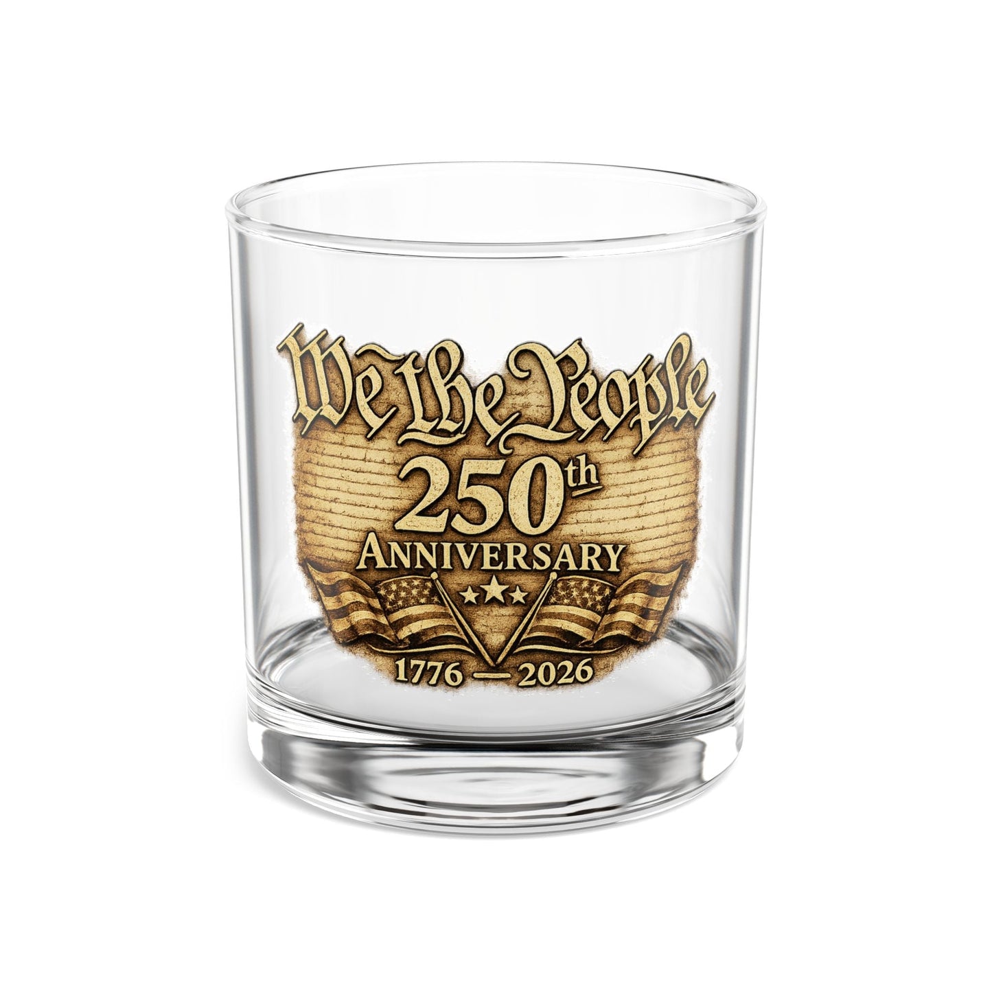We the People 250th Anniversary Glass — Commemorative Edition (1776–2026)