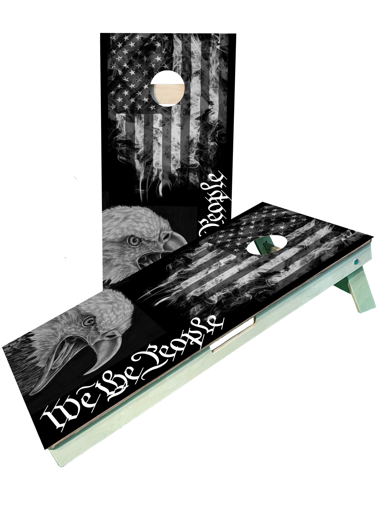 We The People Cornhole Set | Premium USA-Made Board