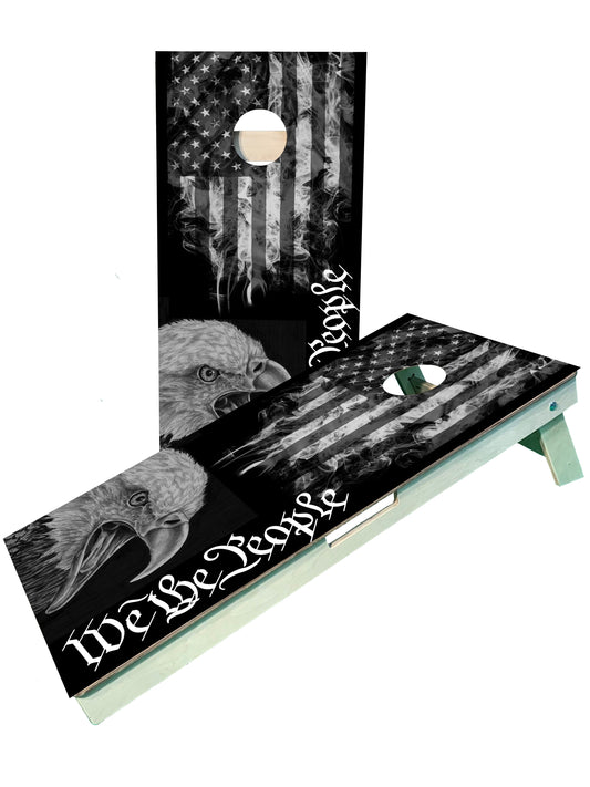 We The People Cornhole Set | Premium USA-Made Board